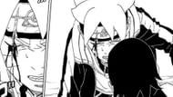 Boruto losing his right eye (Image via Shueisha)